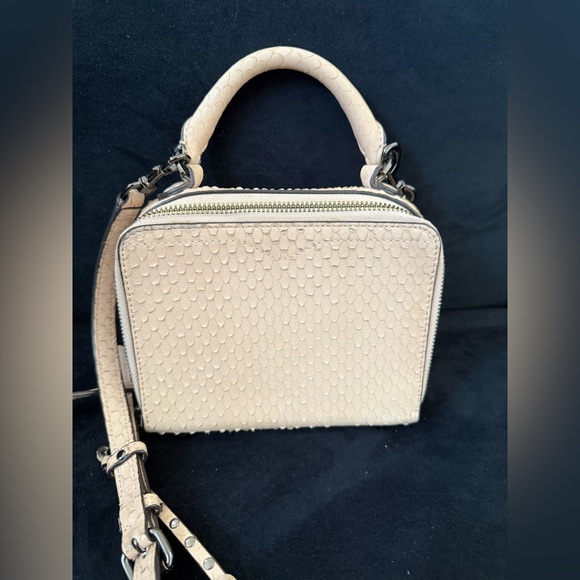 Rebecca Minkoff Box Snake Embossed Bag - Picture 6 of 11